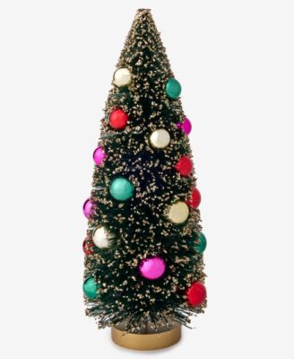 Holiday Lane Whimsy Tree с декором из разноцветных шаров