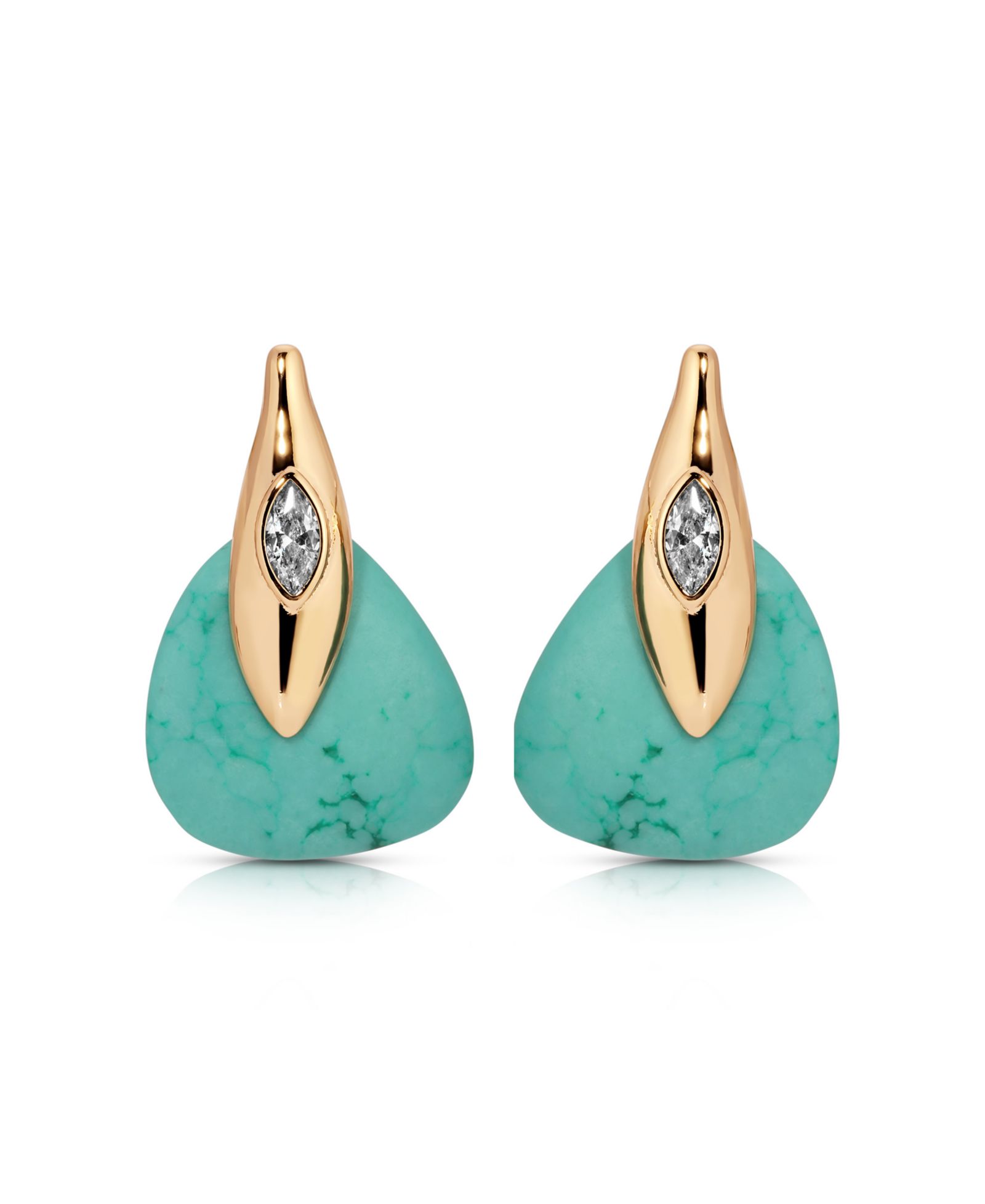 Серьги-подвески ETTIKA Turquoise Solstice Drop