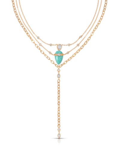 ETTIKA Turquoise Solstice Layered Necklace