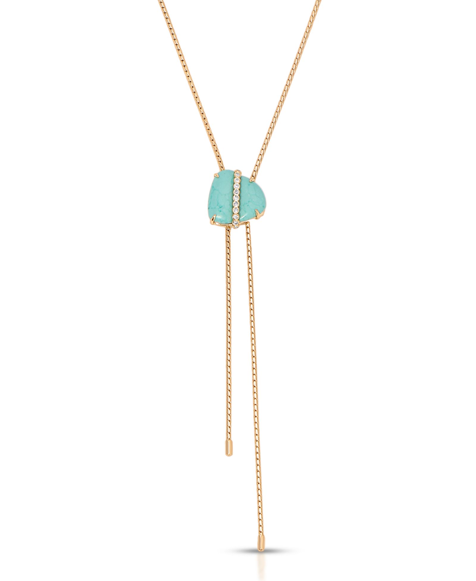 ETTIKA Turquoise Solstice Bolo Necklace