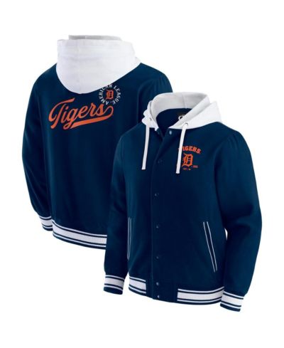 Мужская куртка Fanatics Navy Detroit Tigers Full-Snap Hooded