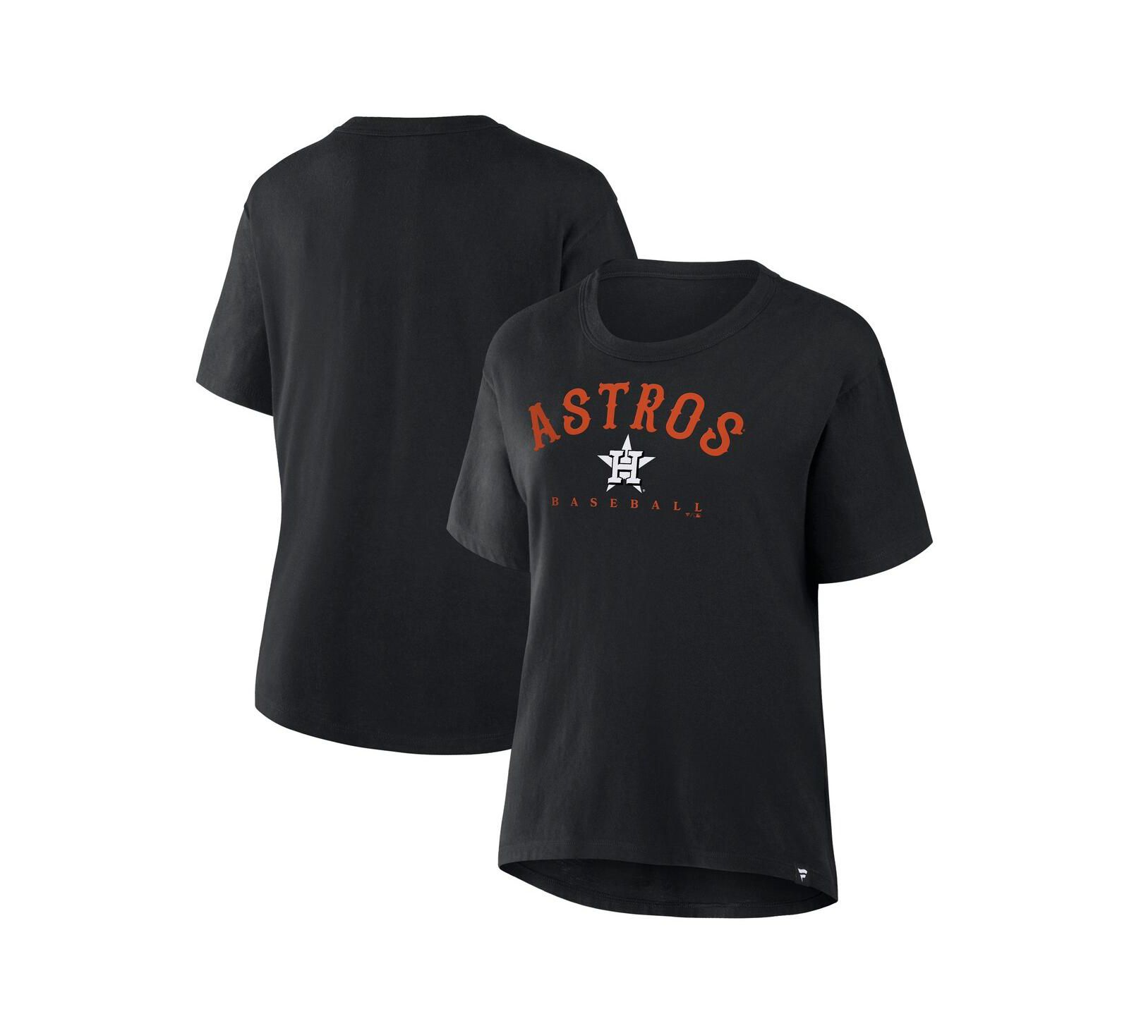 Fanatics Женская футболка Houston Astros Relaxed fit Legacy, черная