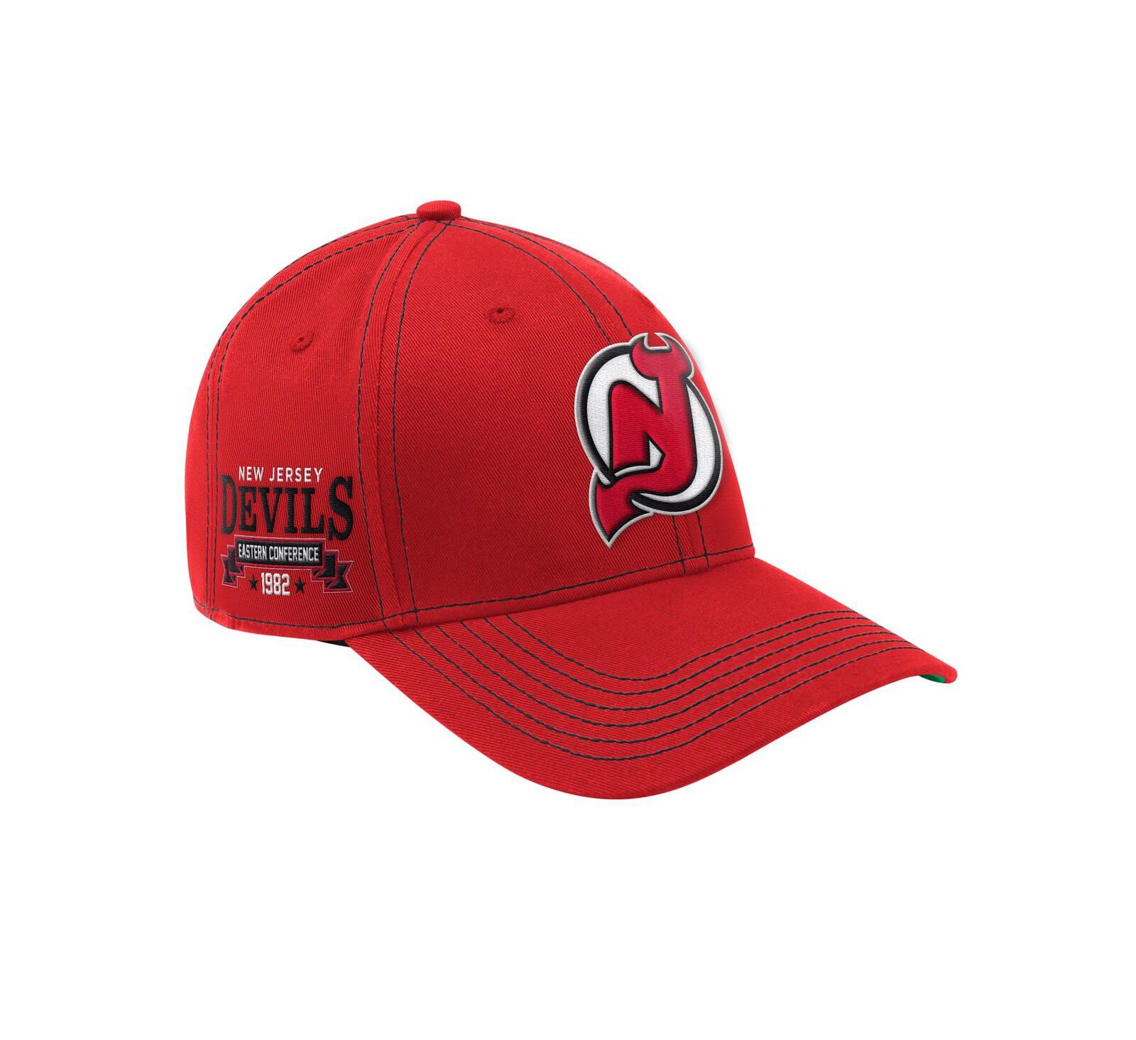 Мужская кепка Starter Red New Jersey Devils Sphere II Curved Starfit Adjustable