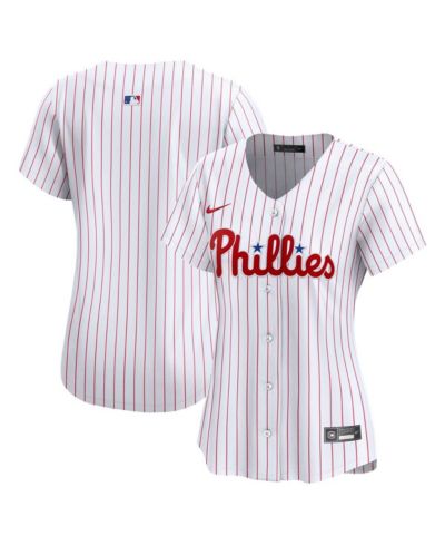 Женская игровая джерси Nike White Philadelphia Phillies Home Limited