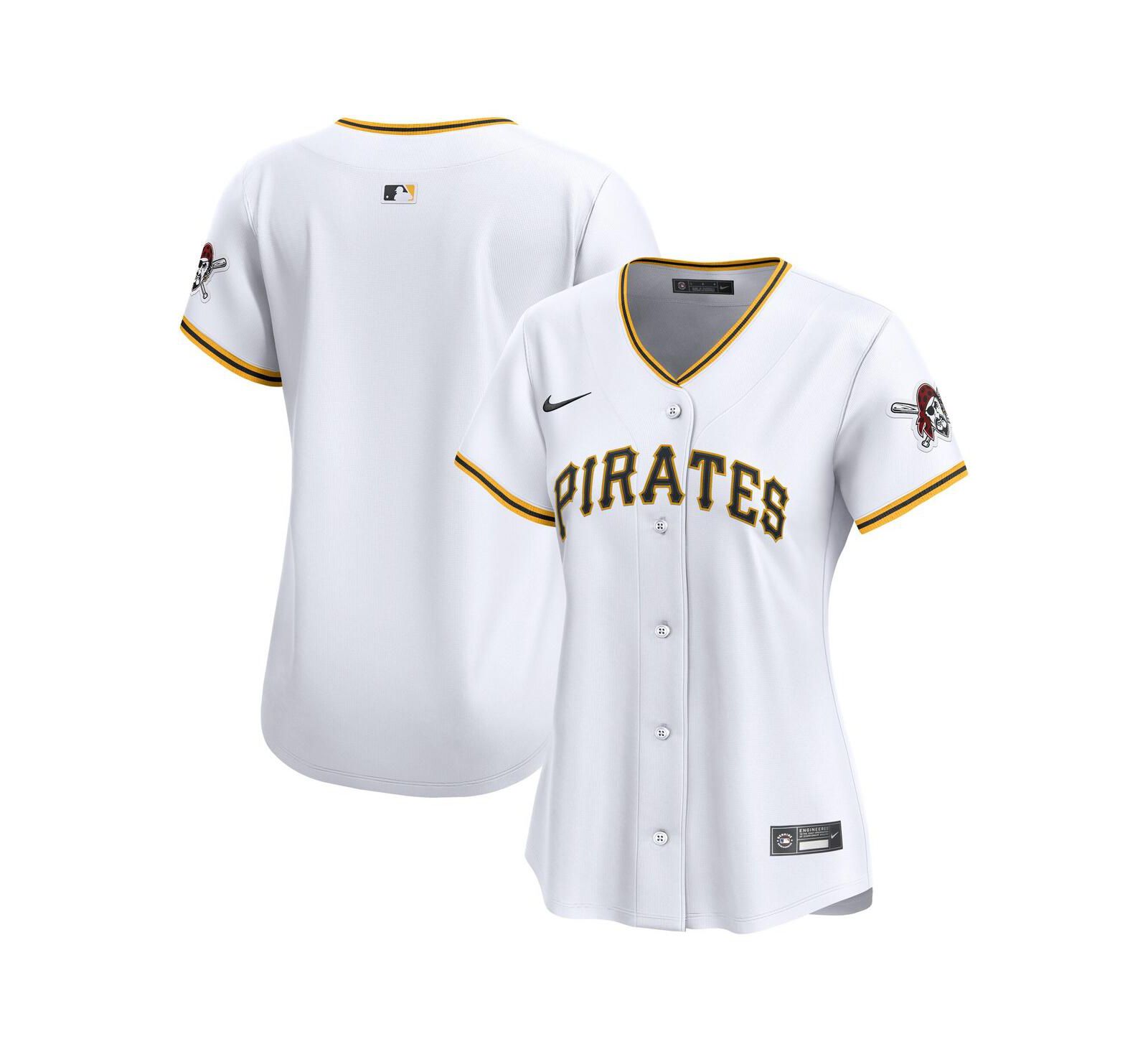 Женская джерси Nike White Pittsburgh Pirates Home Limited