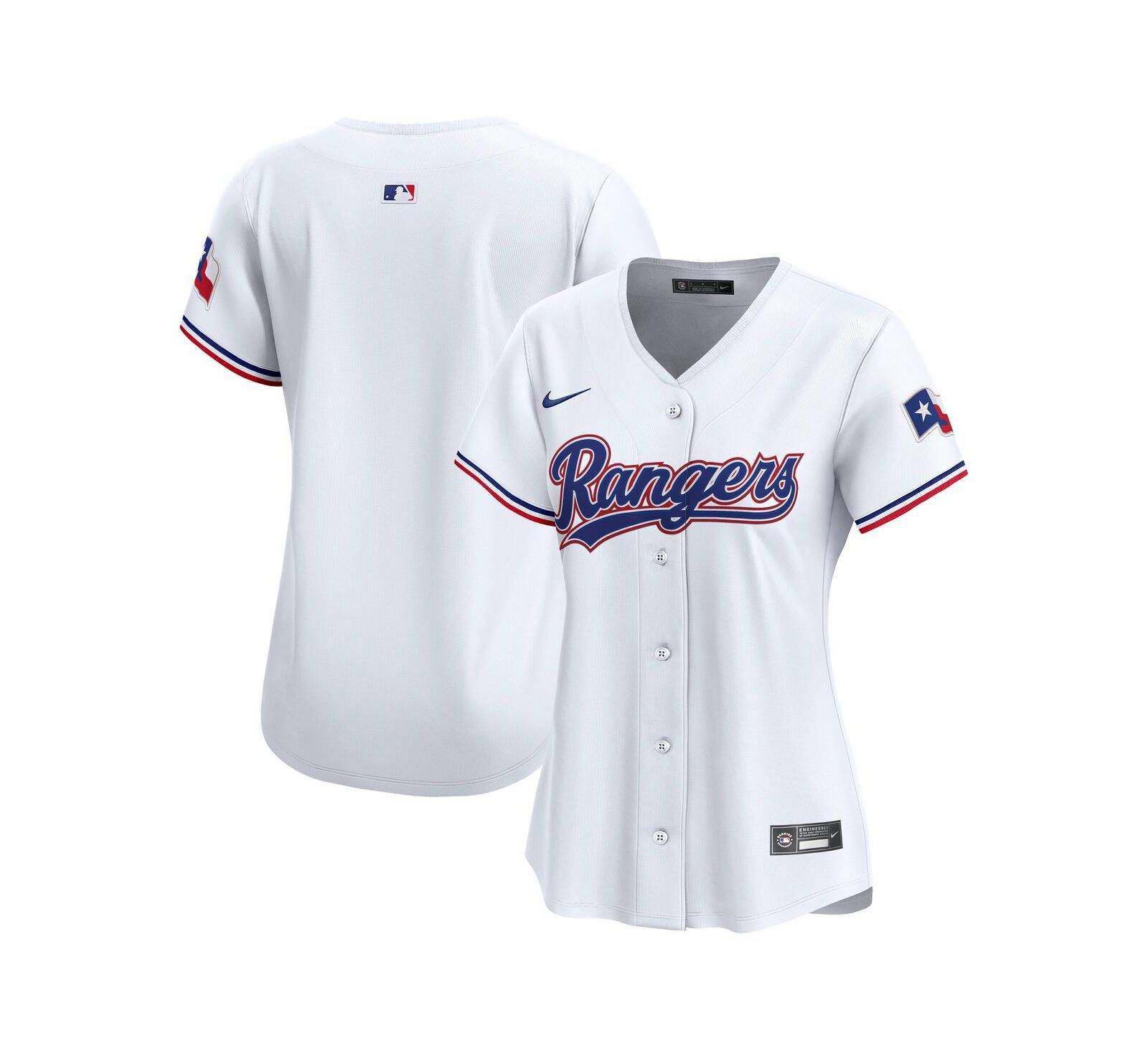 Женская джерси Nike White Texas Rangers Home Limited