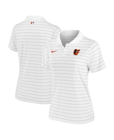 Женская спортивная футболка Nike White Baltimore Orioles Authentic Collection Victory Performance Polo Shirt