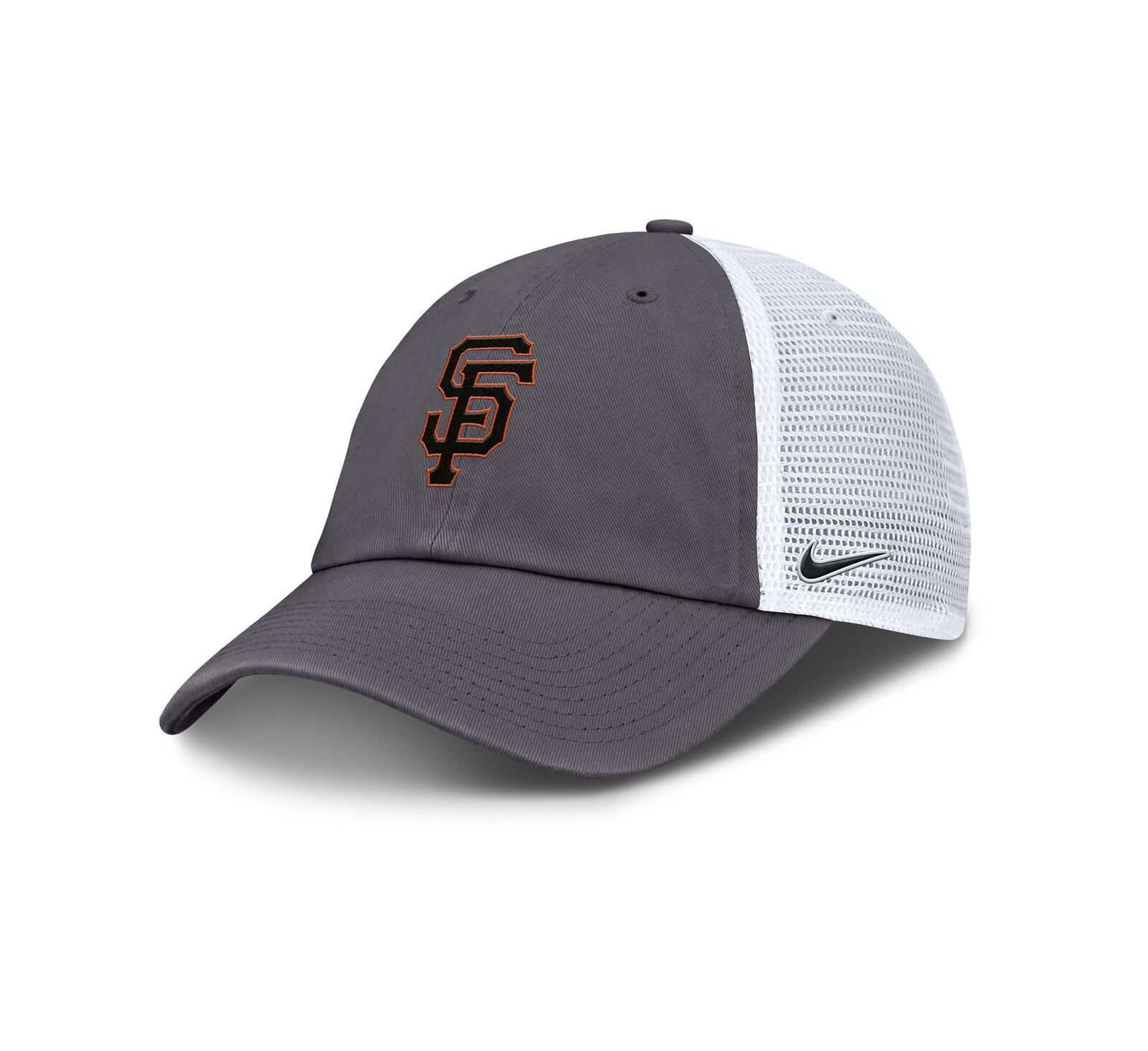 Nike Men's Gray San Francisco Giants Adjustable Trucker Hat