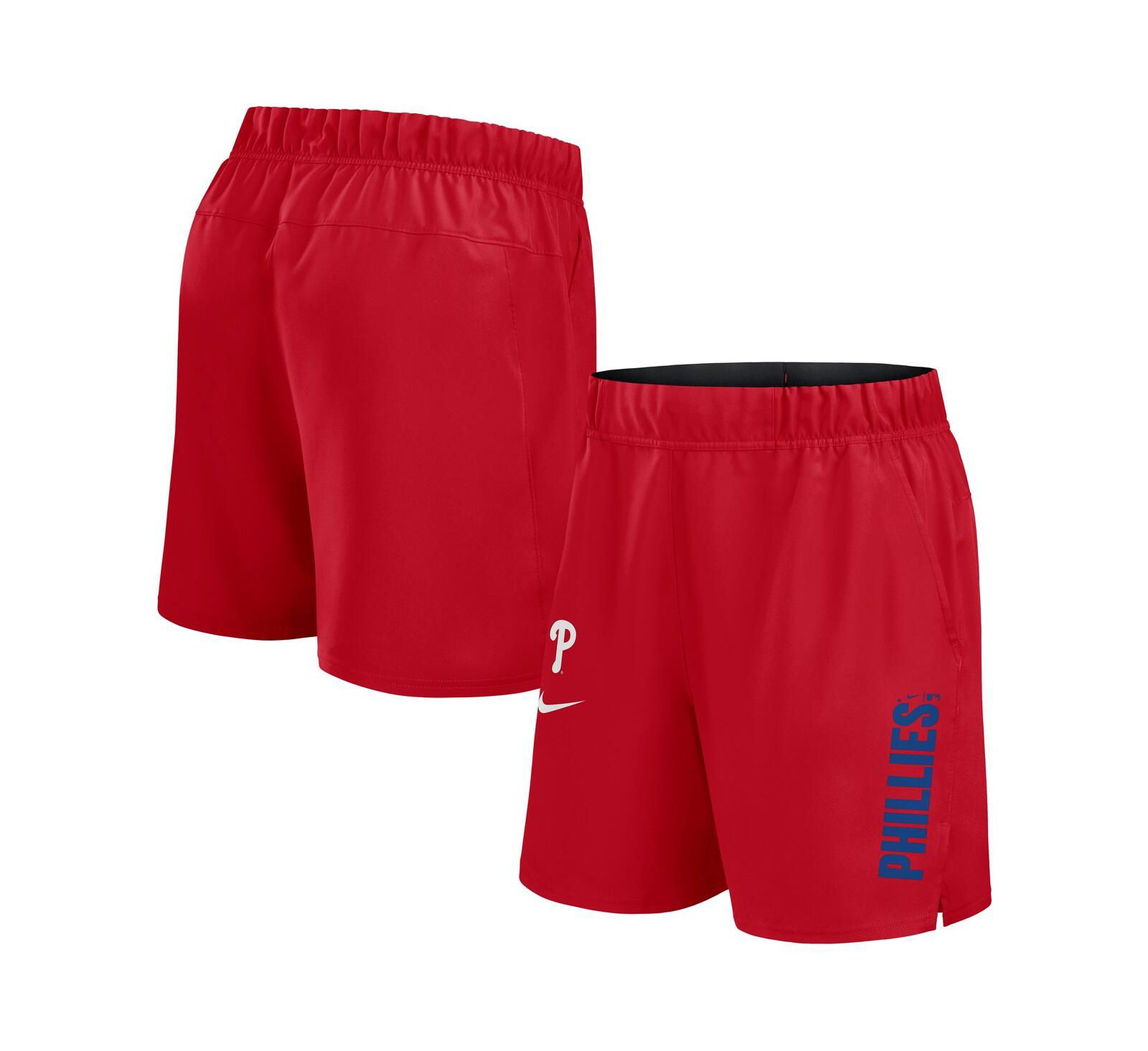 Nike Men's Red Philadelphia Phillies Woven Victory Performance Shorts