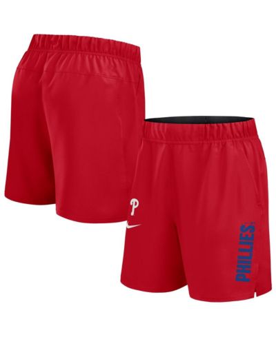 Мужские шорты Nike Philadelphia Phillies Woven Victory Performance Red