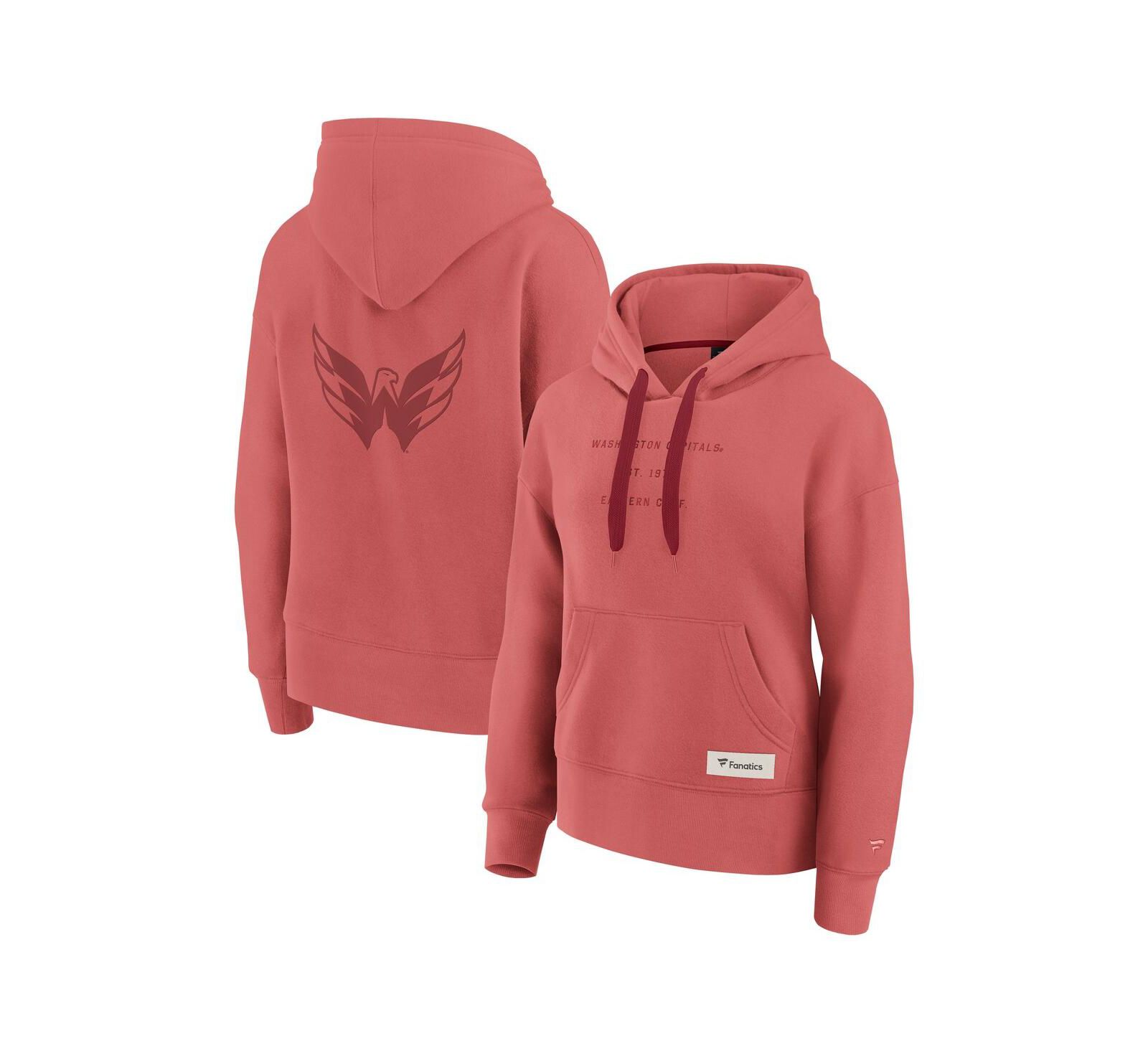 Fanatics Женское худи Washington Capitals Red