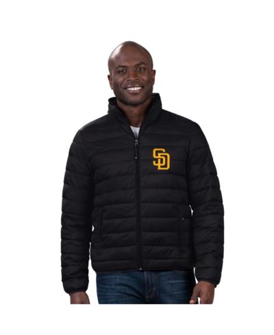 G-III Sports by Carl Banks Мужская куртка-пуховик San Diego Padres Packable Neck Pillow Full-Zip