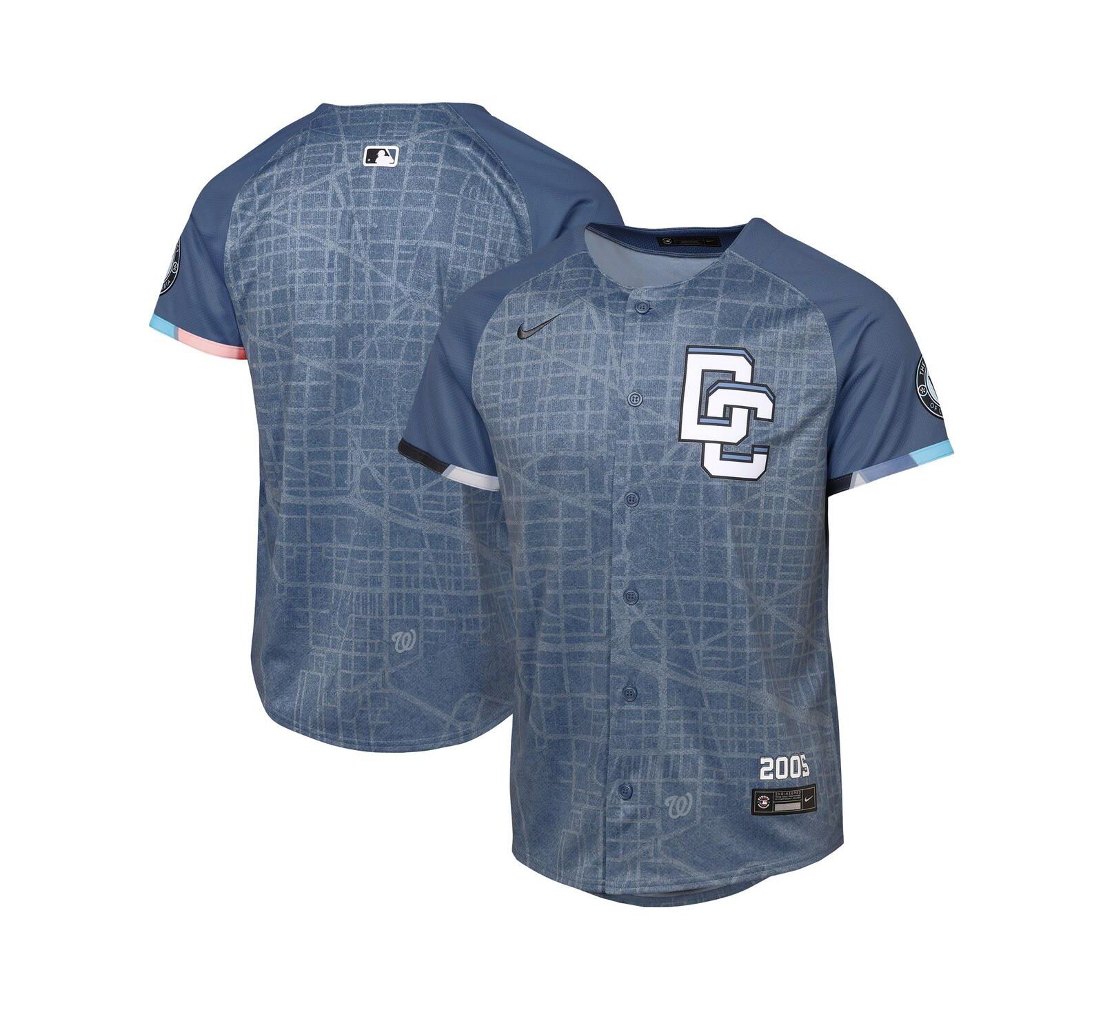 Детская джерси Nike Washington Nationals 2025 City Connect Limited Blue