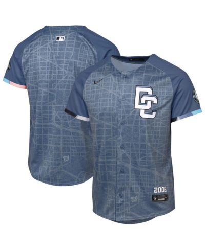 Детская джерси Nike Washington Nationals 2025 City Connect Limited Blue