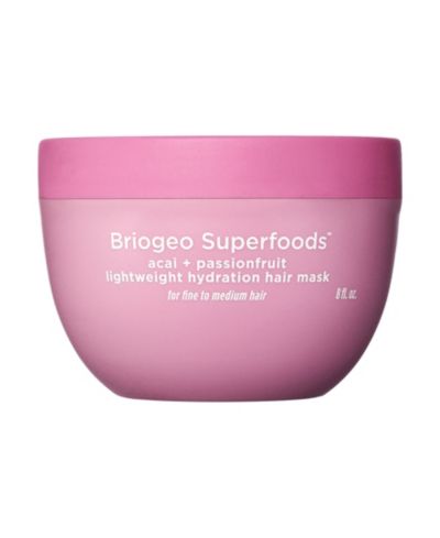 Маска для волос Briogeo Acai + Passionfruit, легкое увлажнение, 8 oz.