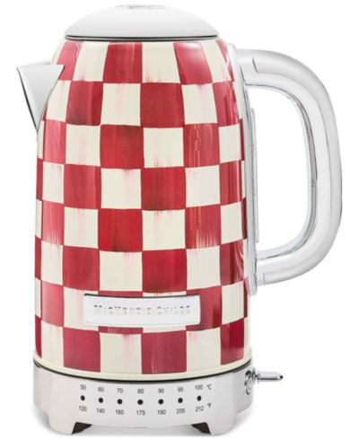 Электрический чайник MacKenzie-Childs Cherry Check