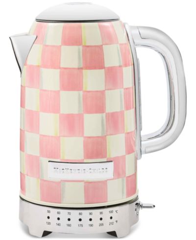 MacKenzie-Childs Rosy Check электрический чайник
