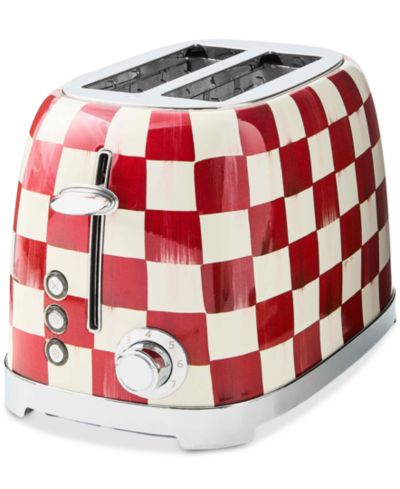 Тостер MacKenzie-Childs Cherry Check 2-Slice