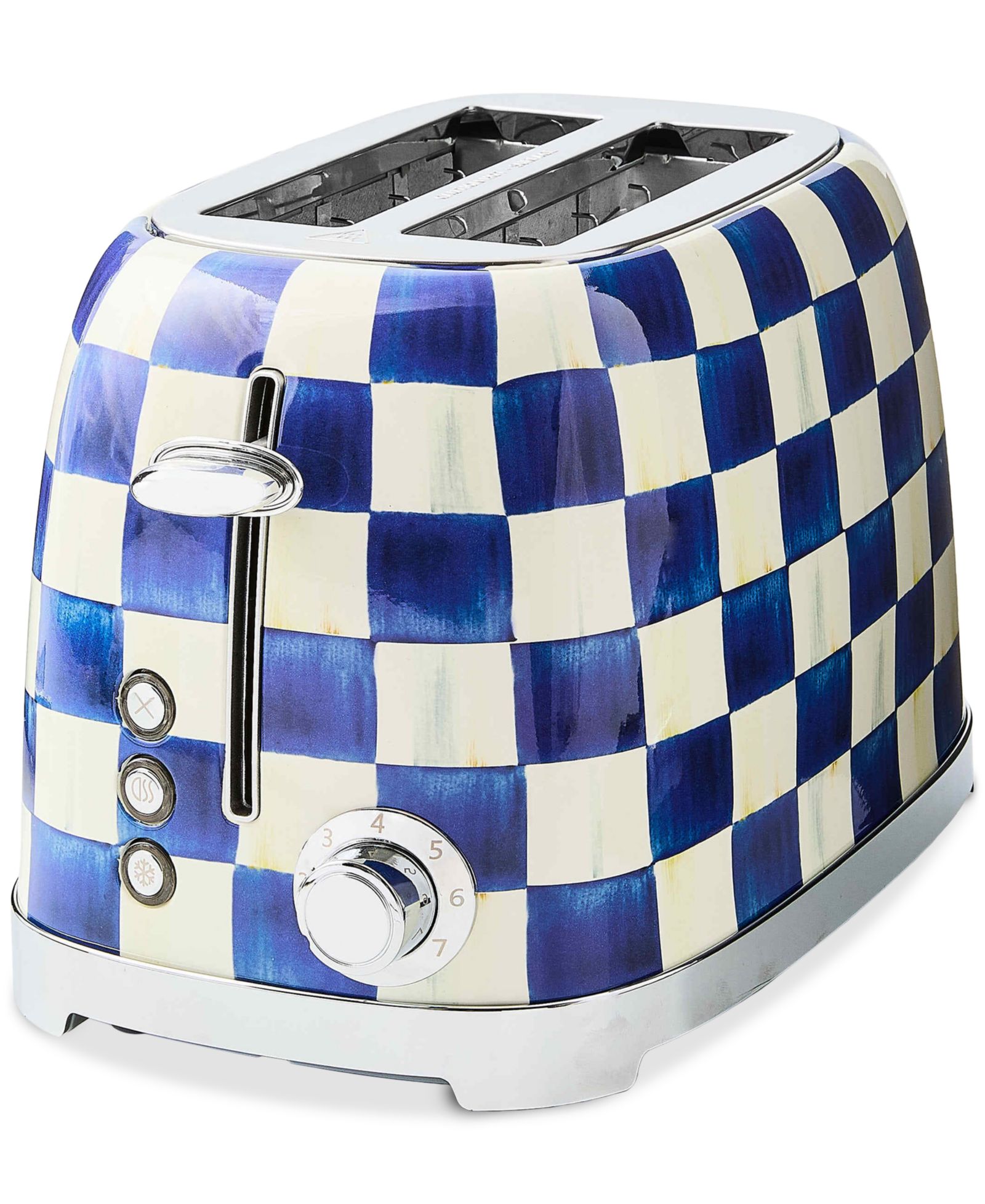 MacKenzie-Childs тостер Royal Check 2-Slice
