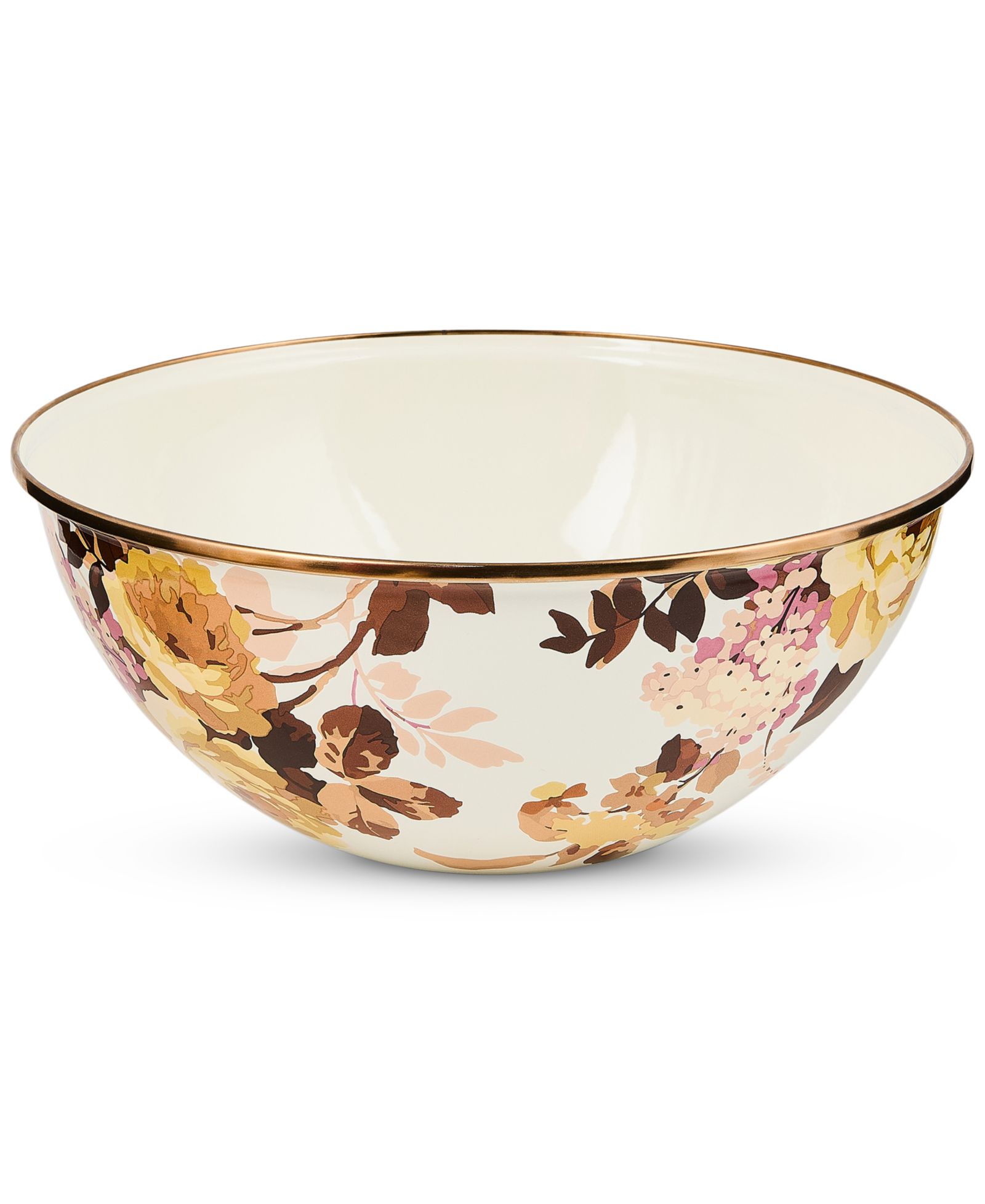 MacKenzie-Childs Большая тарелка Wild Rose White 128-oz.