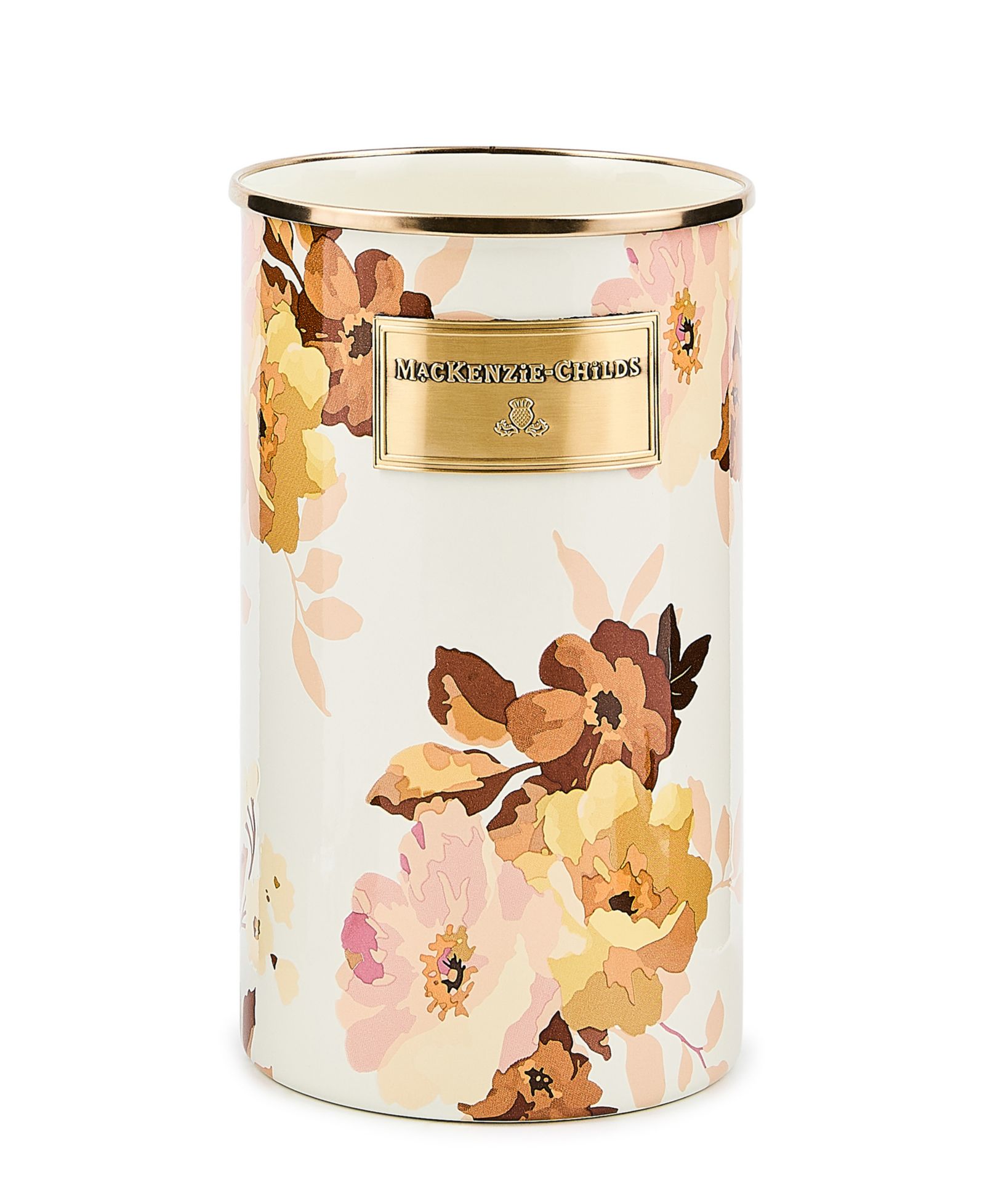 MacKenzie-Childs Wild Rose Utensil Holder
