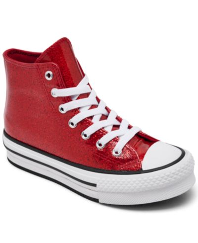 Детские кроссовки Converse Chuck Taylor All Star Glitter Lift Platform