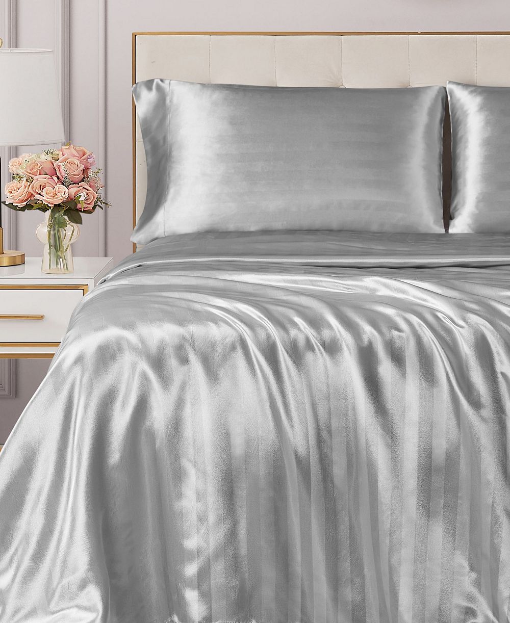 Комплект простыней Juicy Couture Satin Damask, Full