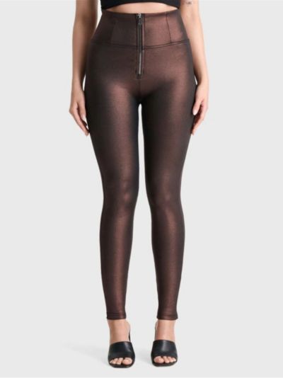 Freddy женские брюки Metallic High-Rise Sculpting Skinny