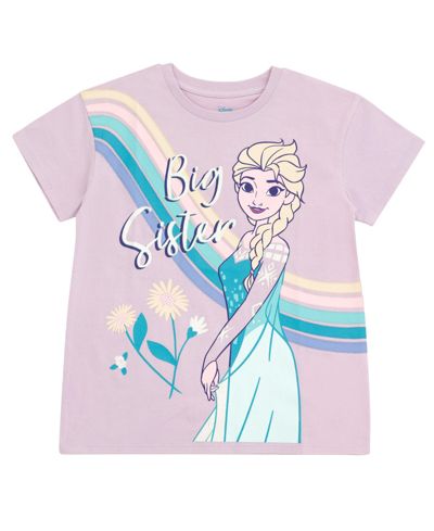 Frozen Little Girls Short Sleeve T-Shirt
