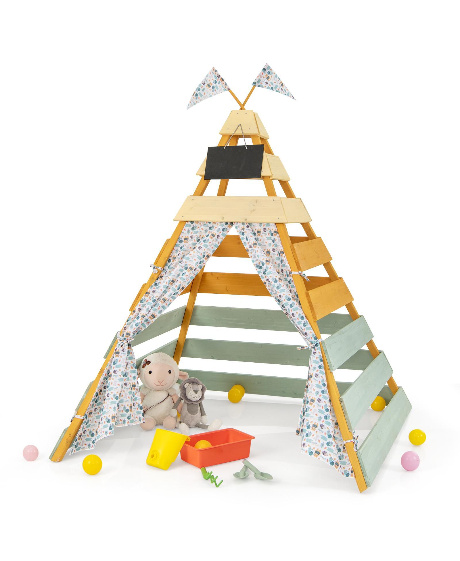 Игровая площадка Triangle Hideaway с мелом