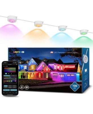 Уличная гирлянда Lepro RGBIC AI Smart APP Control, 100 Foot