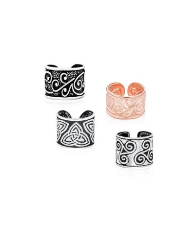Bling Jewelry серьги-кафф Boho Celtic Knot