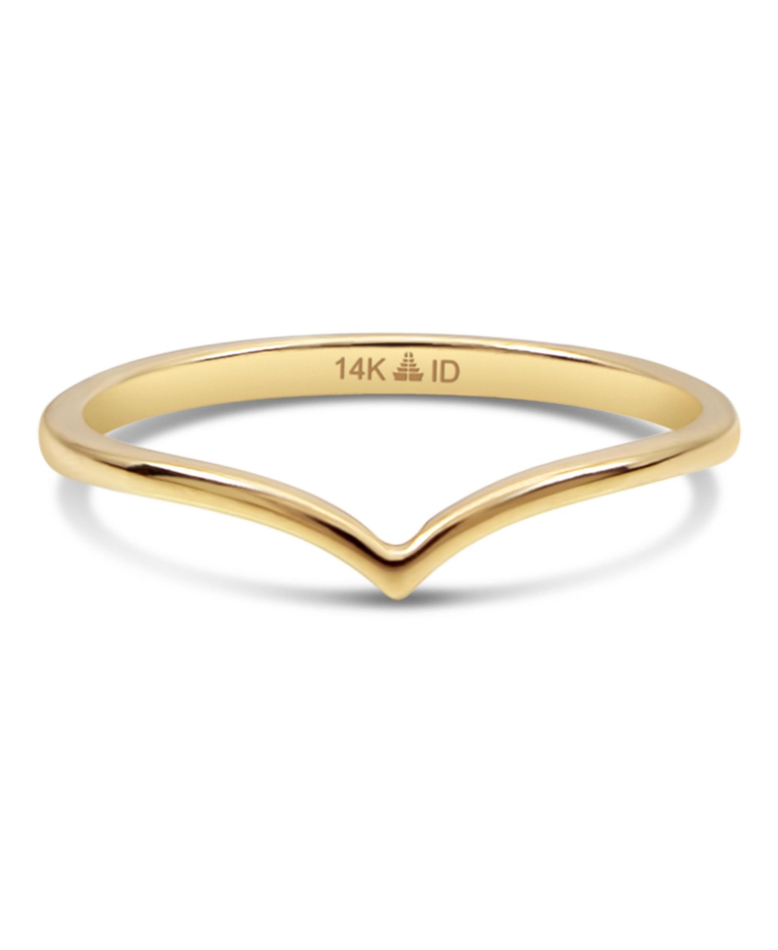 Кольцо Devata Chevron из золота 14K