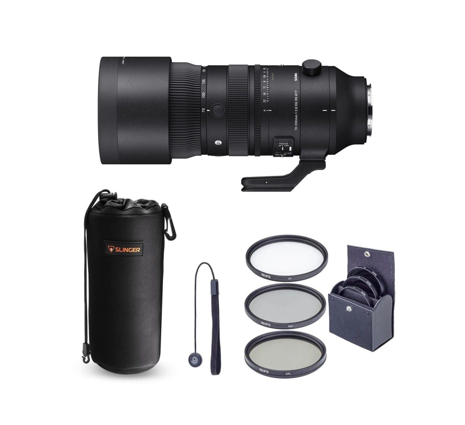Sigma 70-200mm f/2.8 DG DN OS Sports Optical Stabilizer Lens for L Mount