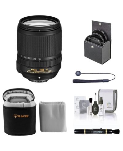 Объектив Nikon 18-140mm f/3.5-5.6G ED AF-S DX NIKKOR VR, комплект с фильтром ProOptic 67mm, чехлом и набором для чистки