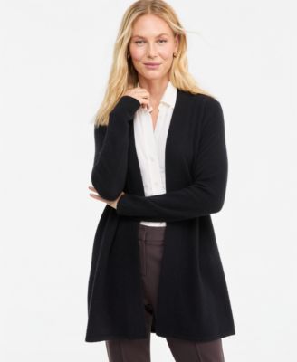 Charter Club Women's 100% Cashmere Split-Hem Long Cardigan, Macy's Exclusive