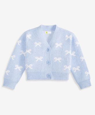 Epic Threads Girls Toddler 2T-5T Bows Cardigan, Macy's Exclusive