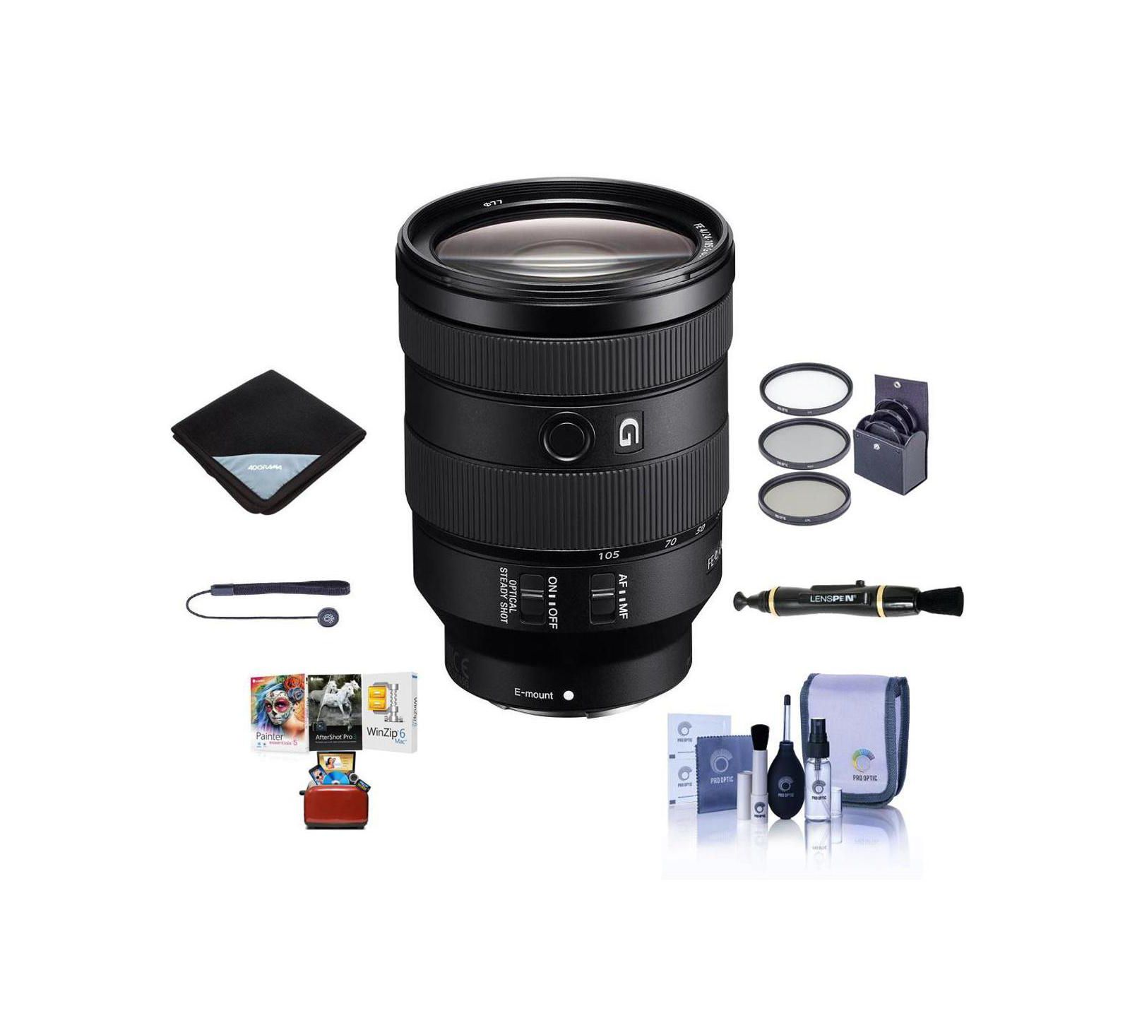 Sony FE 24-105mm f/4 G OSS E-Mount объектив комплект