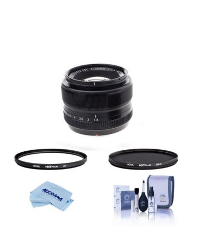 Fujifilm Xf 35mm f/1.4 R Lightweight Lens Bundle for Fujifilm X-Series Cameras