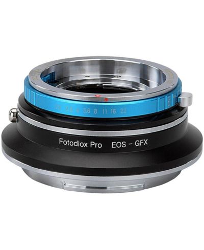 Двойной адаптер Fotodiox Pro Lens Mount для линз Voigtlander Bessamatic / Ultramatic SLR и Canon EOS (EF / EF-S) на Fujifilm G-Mount GFX
