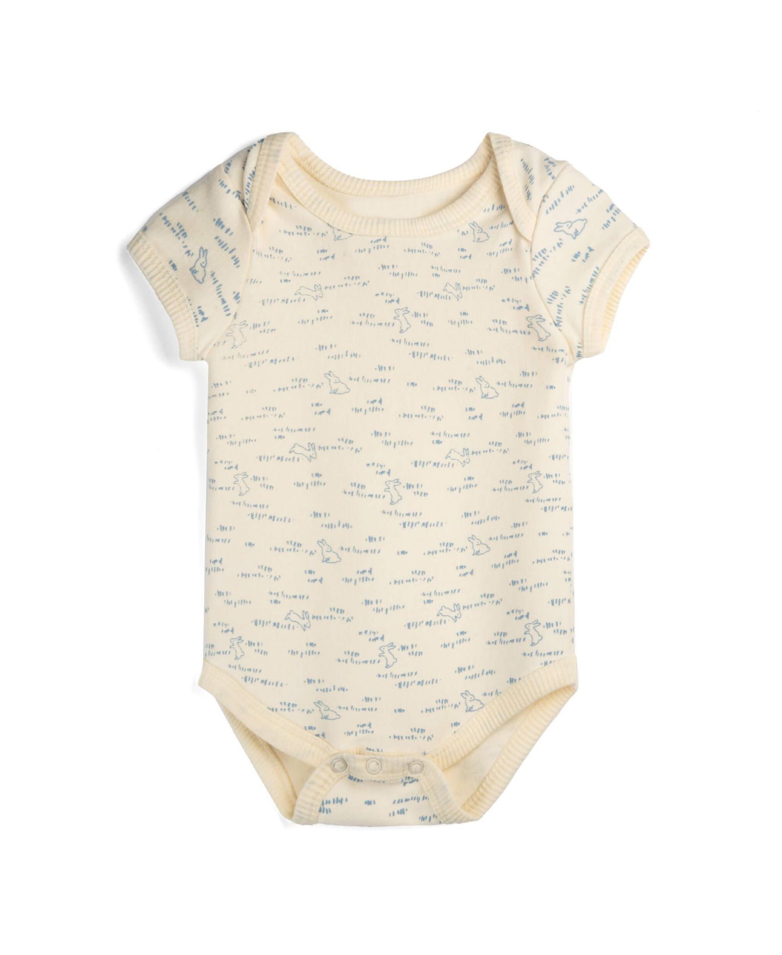 Mightly Baby Fair Trade Organic Cotton Short-Sleeve Bodysuit