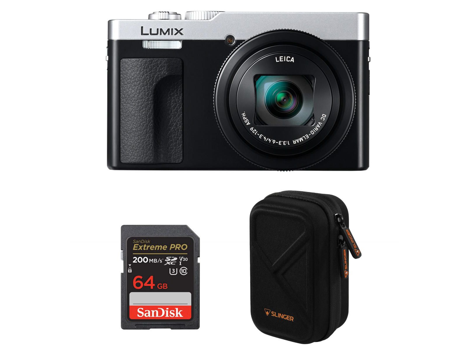 Panasonic LUMIX ZS99 Digital Camera - Sliver