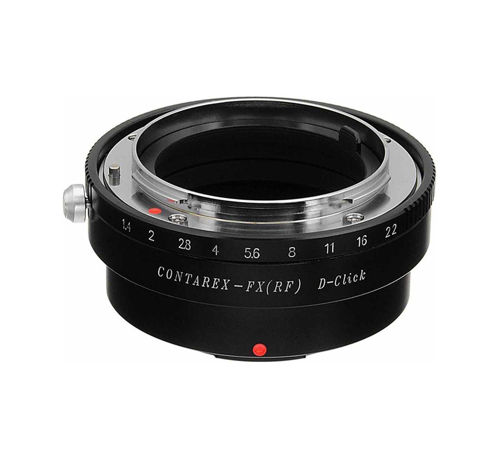 Fotodiox Pro De-Clicked Aperture Control Mount Adapter for Contarex Lens to Fujifilm X-Mount Camera