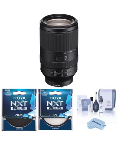 Sony FE 70-300mm f/4.5-5.6 G OSS Lens with Tiffen 72mm UV  CPL Filters