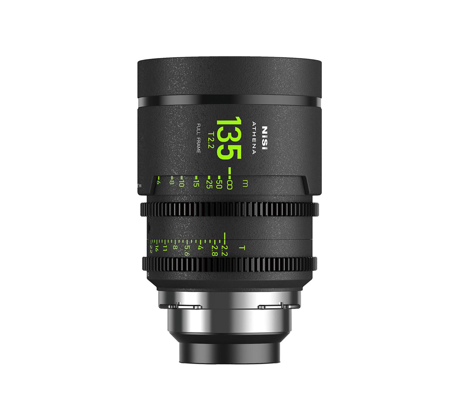Nisi Athena Prime 135mm T2.2 Full-Frame Cine Lens for PL Mount