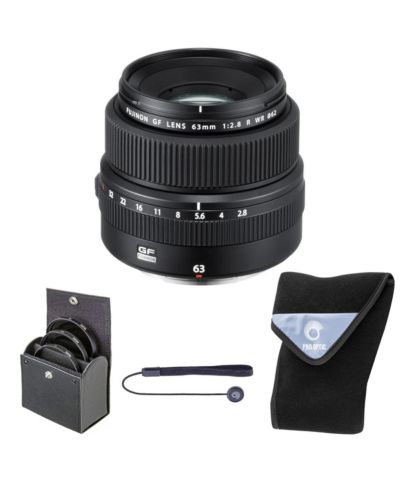 Объектив Fujifilm GF 63mm f/2.8 R WR с комплектом фильтров и чехлом