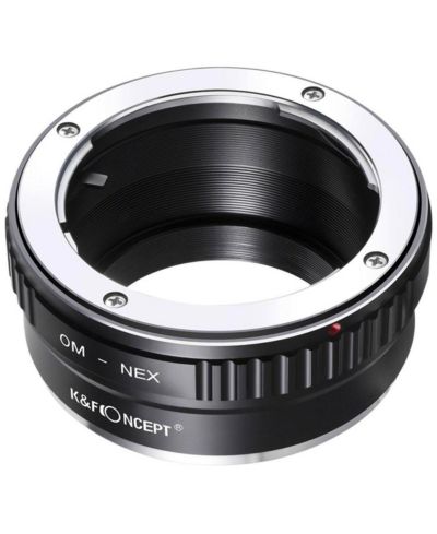 K&F Concept OM-NEX Infinity Focus Lens Adapter for OM Mount to Sony E Mount
