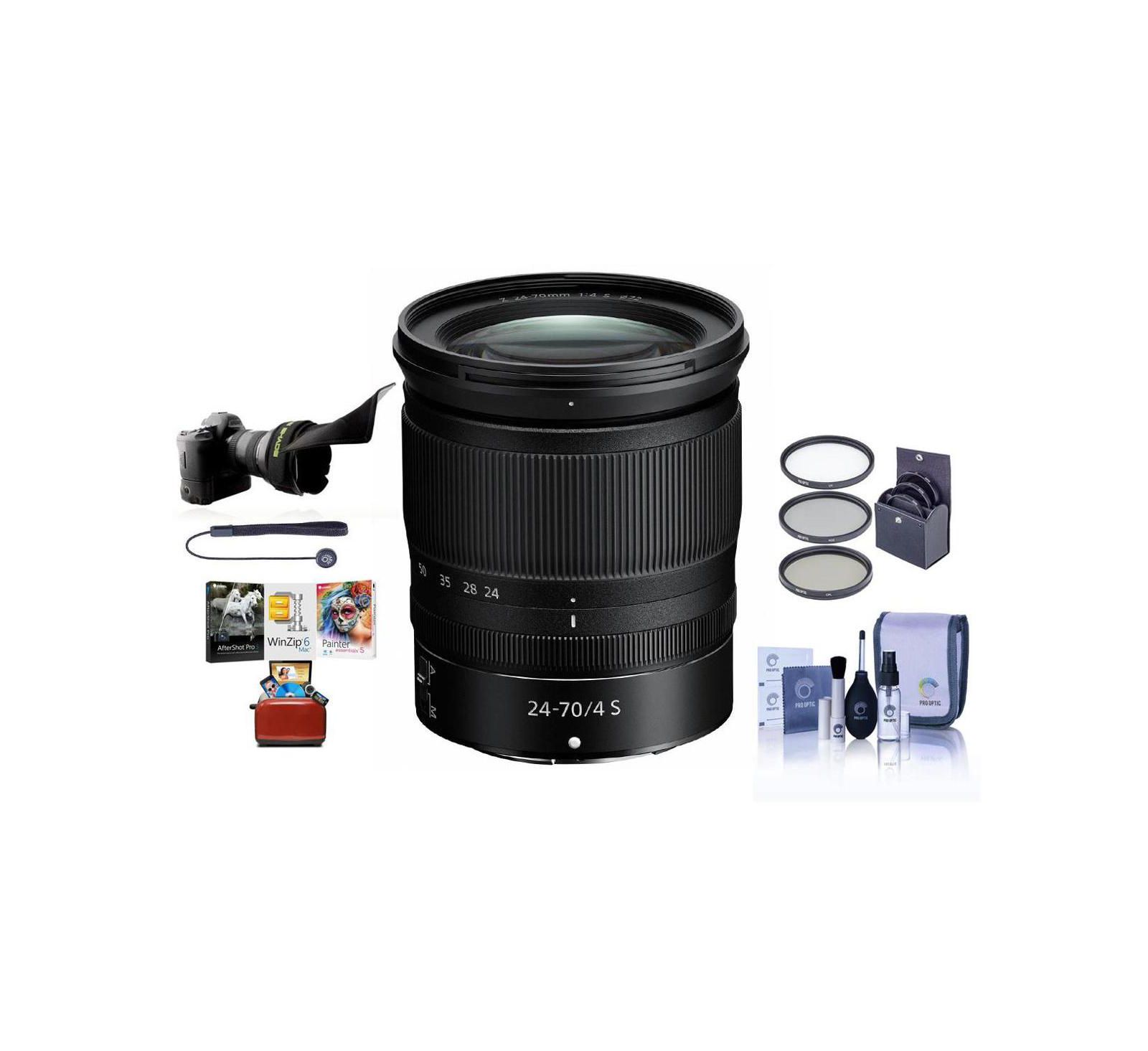 Nikon Nikkor Z 24-70mm f/4 S Lens for Z Series Mirrorless Cameras