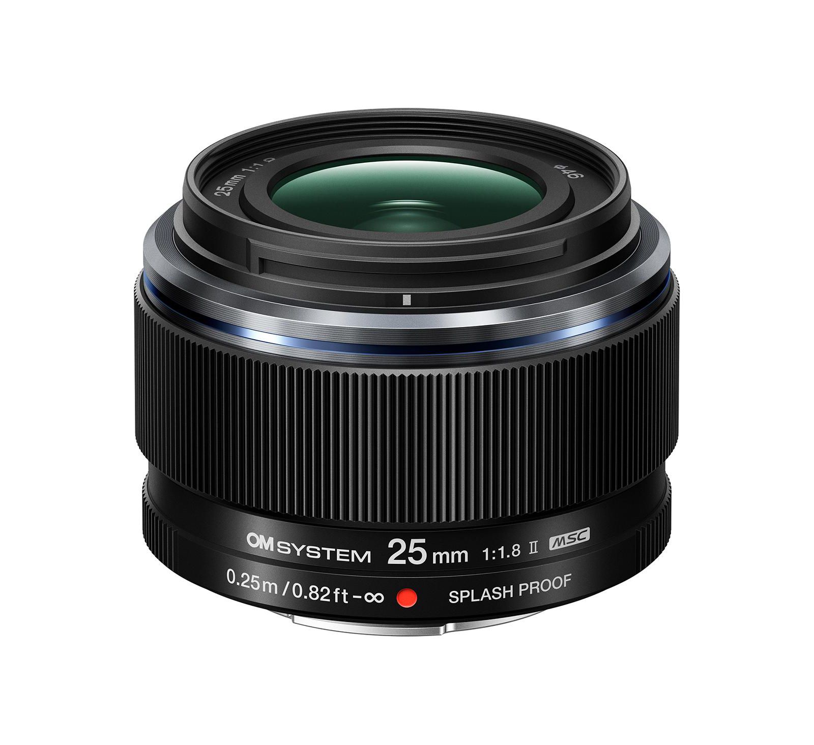 Объектив OM SYSTEM M.Zuiko Digital 25mm f/1.8 II для Micro Four Thirds