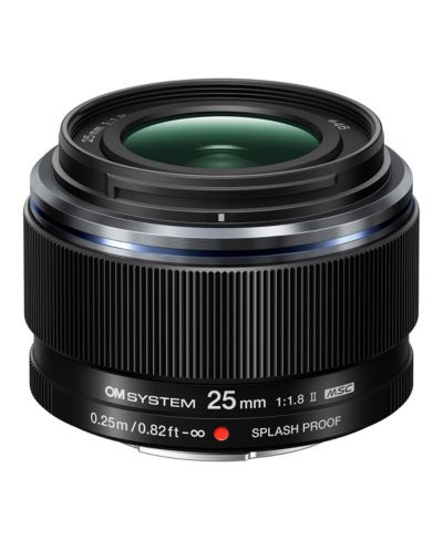 Объектив OM SYSTEM M.Zuiko Digital 25mm f/1.8 II для Micro Four Thirds